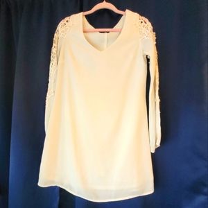 Charlotte Russe off white dress